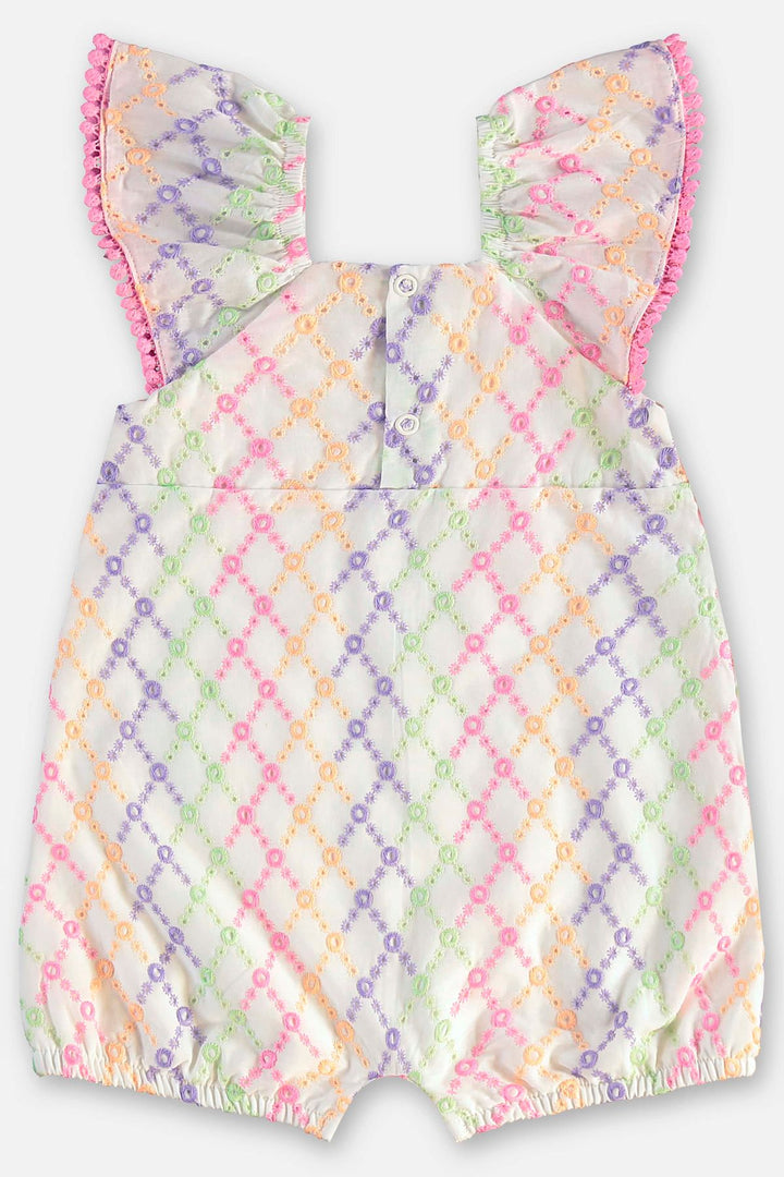 UP BABY BEBE NIÑA ROMPER NATURAL