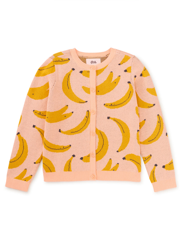 TEA COLLECTION NIÑA ABRIGO ICONIC CARDIGAN BANANARAMA