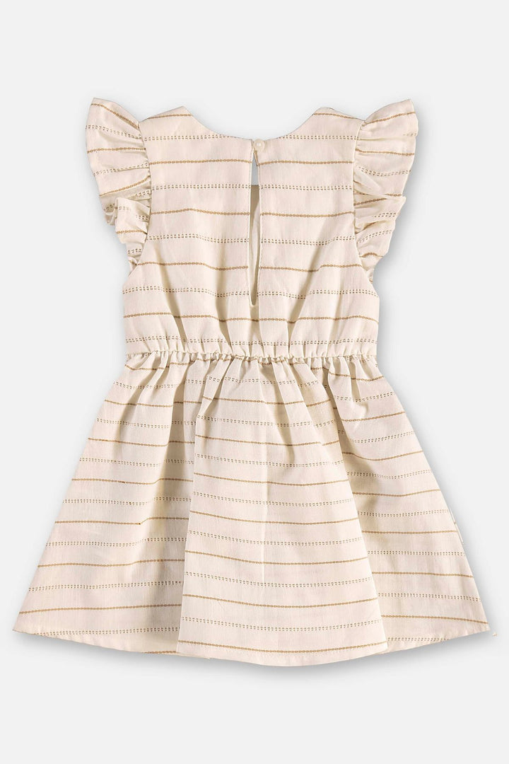 UP BABY BEBE NIÑA VESTIDO NATURAL