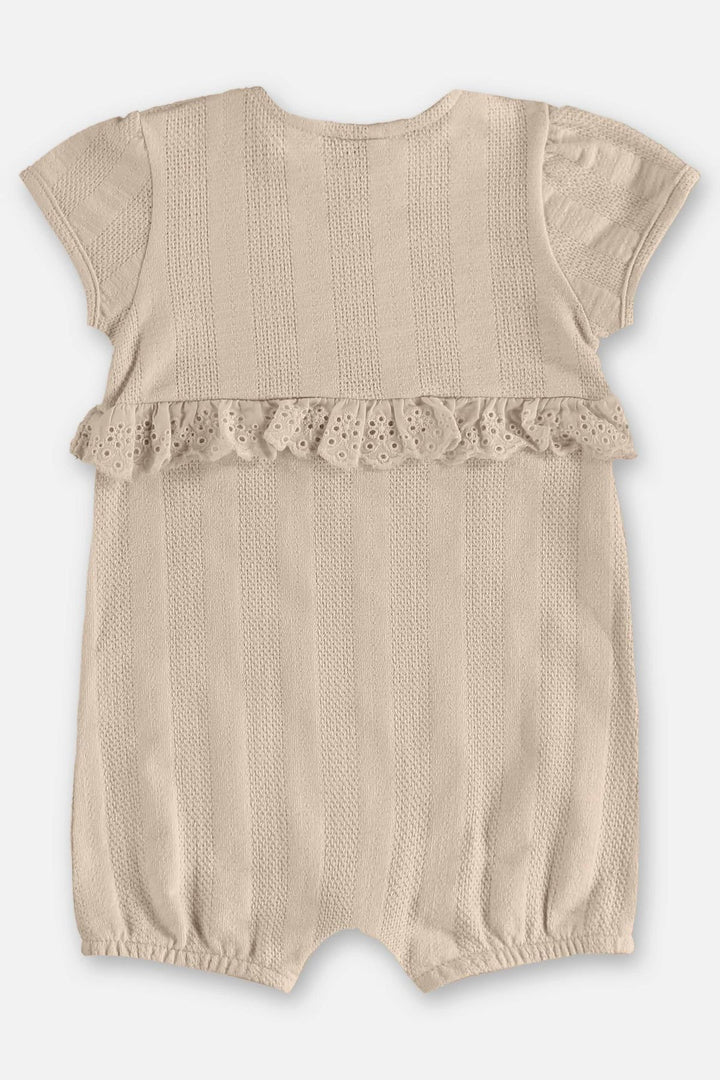 UP BABY BEBE NIÑA ROMPER NATURAL