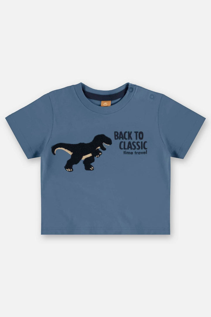 UP BABY BEBE NIÑO CONJ. DE SHORT AZUL CAPTAIN'S