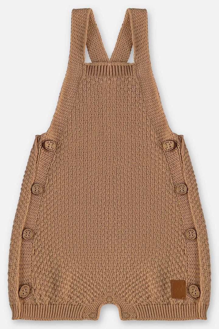 UP BABY BEBE NIÑO OVEROL MARROM CARTELA