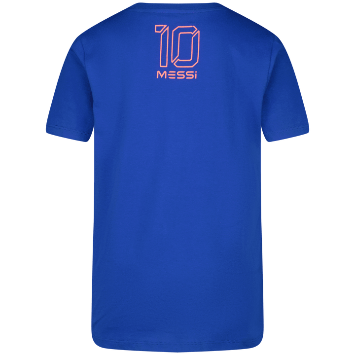 MESSI NIÑO TSHIRT POLO ROYAL BLUE