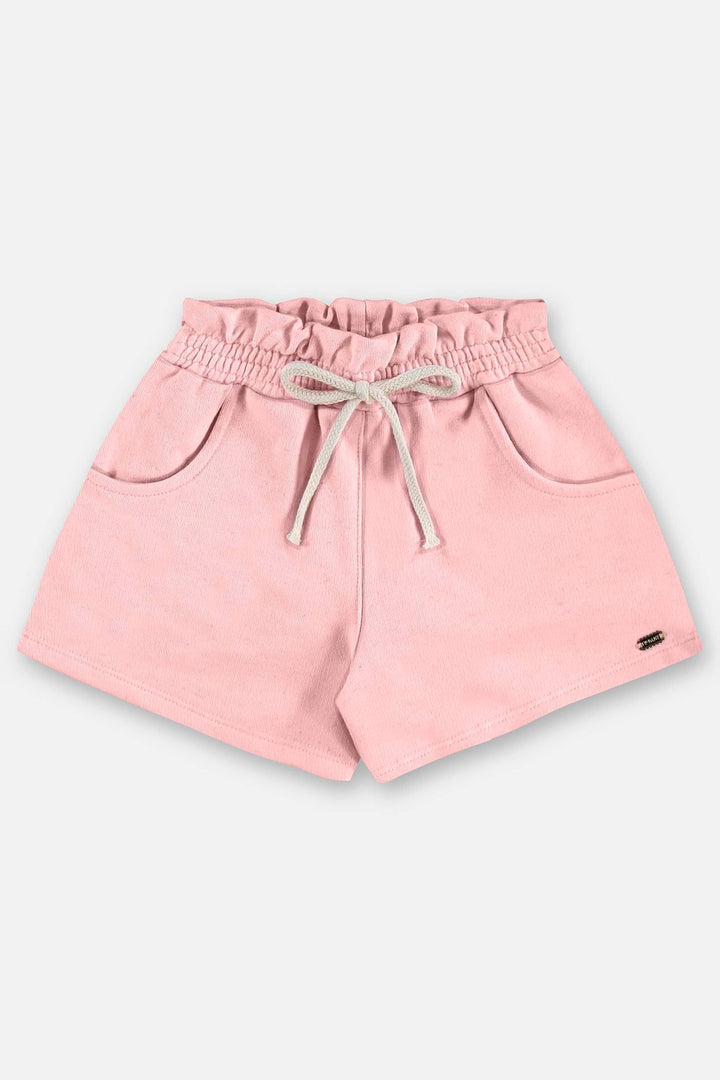 UP BABY NIÑA SHORT ROSA