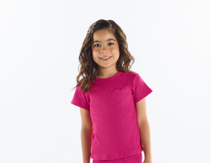 UP BABY NIÑA CAMISA Y BLUSA ROSA