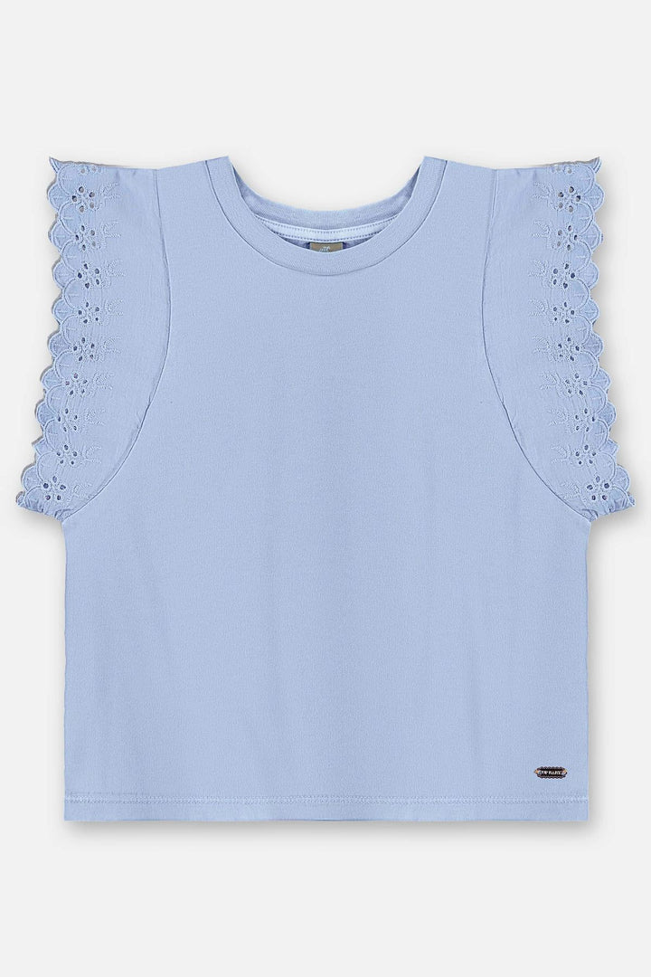 UP BABY NIÑA CAMISA Y BLUSA AZUL SERENO