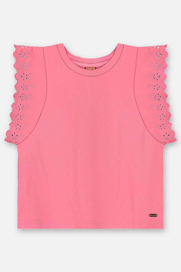UP BABY NIÑA CAMISA Y BLUSA ROSA