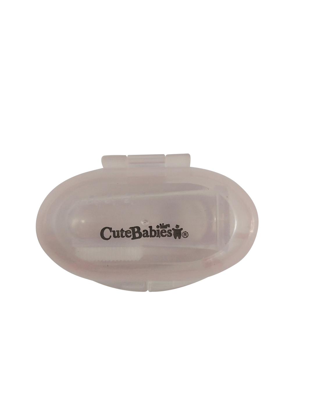 CUTEBABIES CEPILLO DE DIENTES Y MASAJEADOR DE ENCIAS ROSADO 2 EN 1