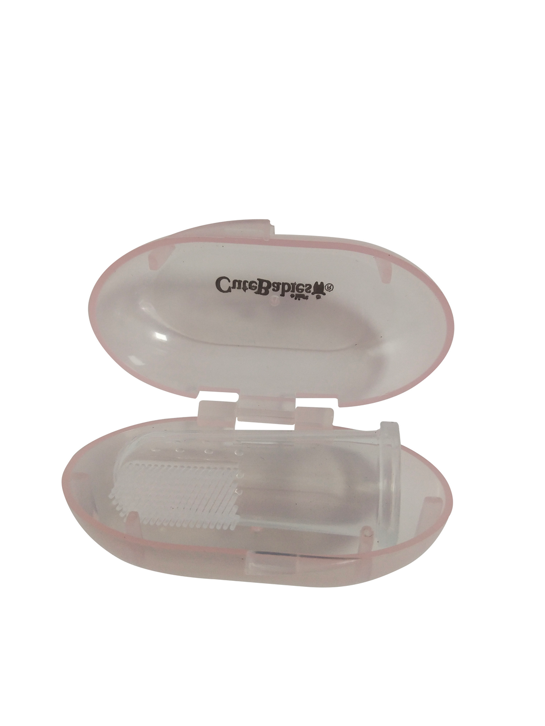CUTEBABIES CEPILLO DE DIENTES Y MASAJEADOR DE ENCIAS ROSADO 2 EN 1