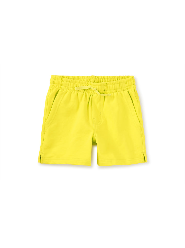 TEA COLLECTION NIÑO SHORT KNIT HIGHLIGHTER