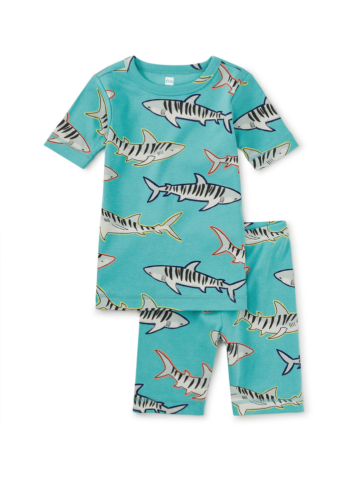 TEA COLLECTION NIÑO PIJAMA IN YOUR DREAMS TIGER SHARKS