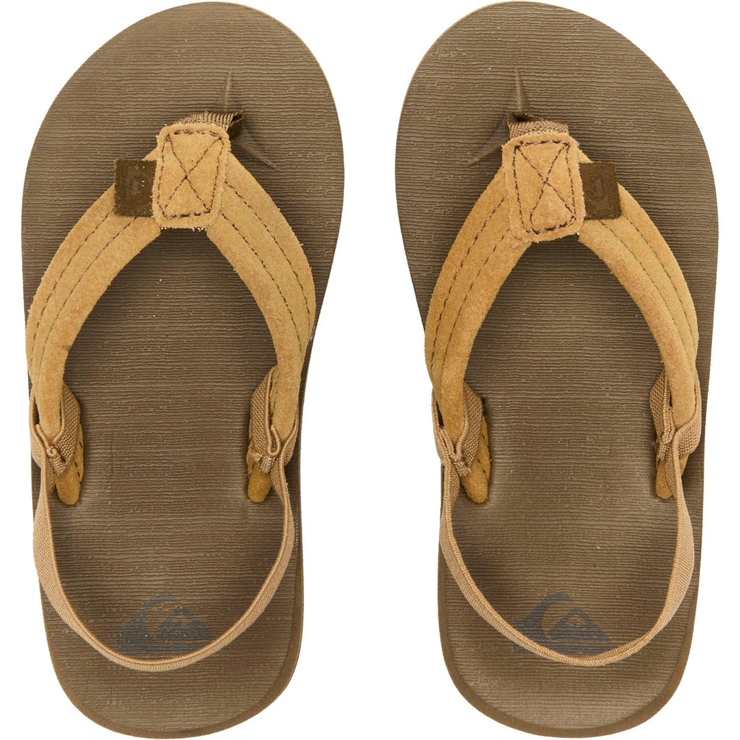 QUIKSILVER NIÑO CHANCLETA CARVER SUEDE CORE