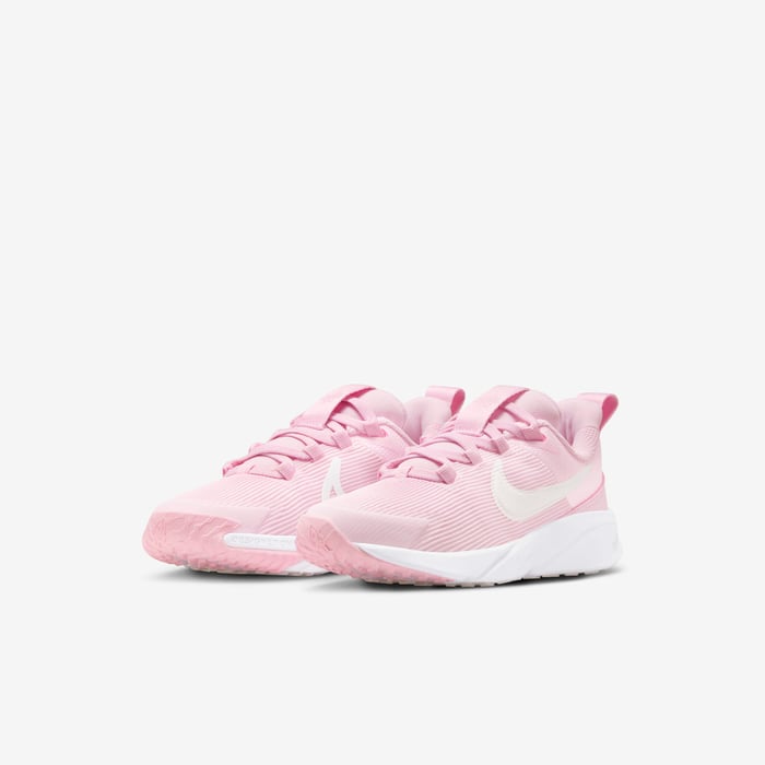 NIKE NIÑO ZAPATILLA STAR RUNNER 4 PINK FOAM/WHITE