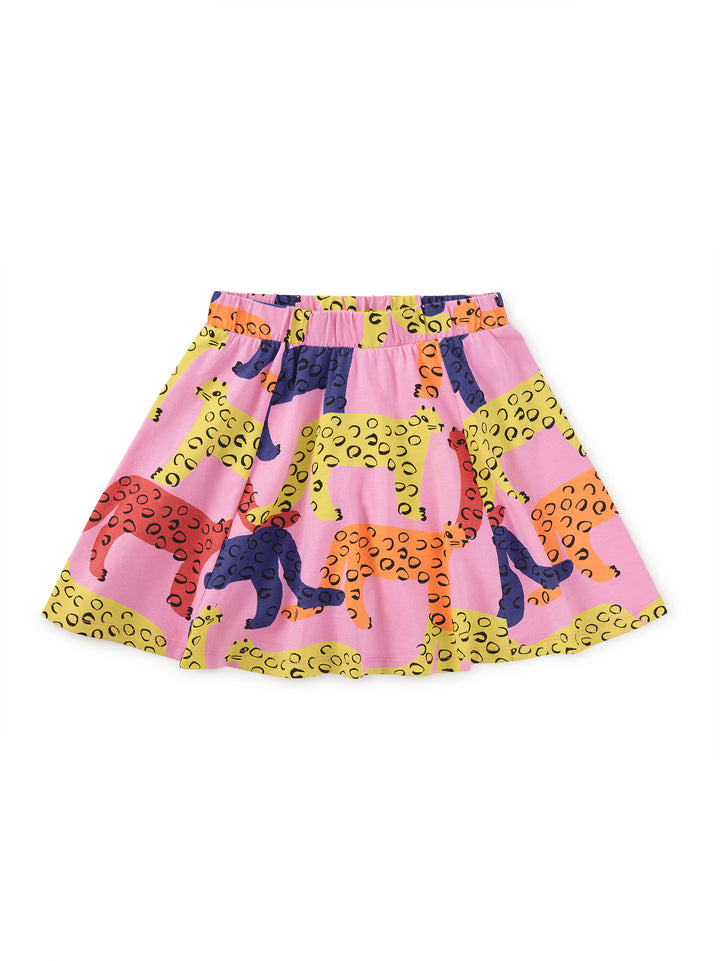 TEA COLLECTION NIÑA FALDA TWIRL BRIGHT JAGUARS
