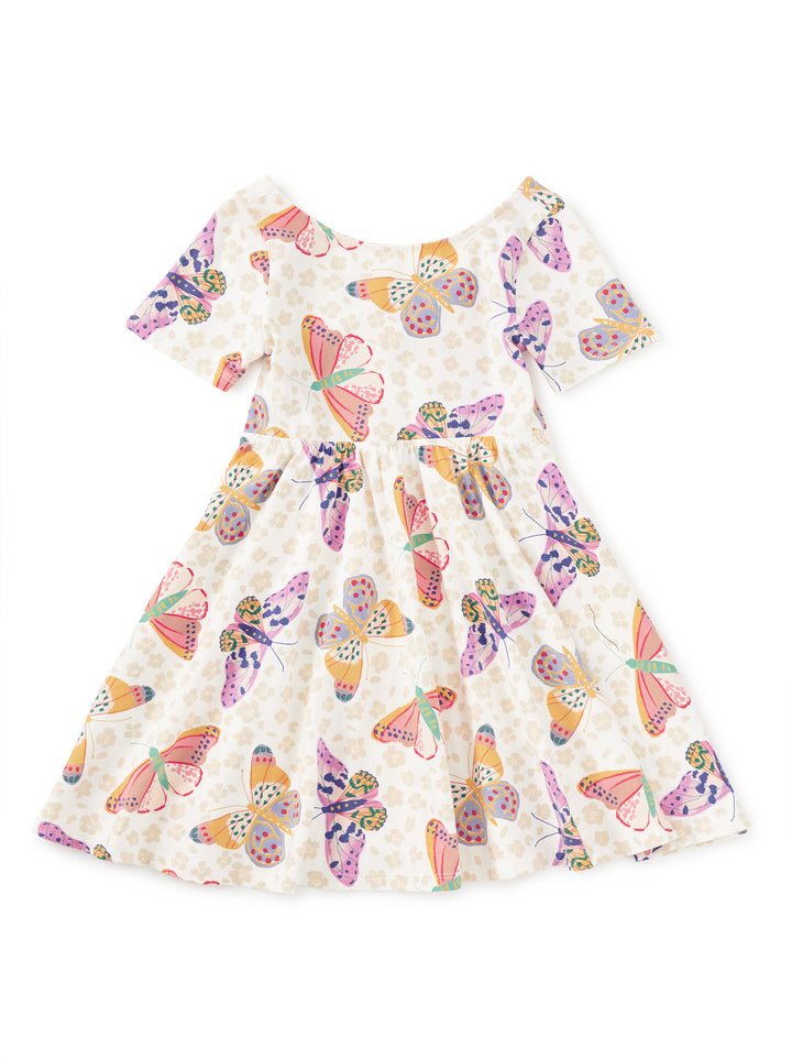 TEA COLLECTION NIÑA VESTIDO BALLET JAGUAR SPOT BUTTERFLIES