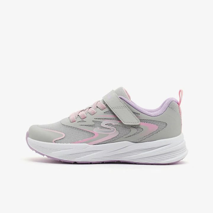 SKECHERS NIÑA ZAPATILLA MICROSPEC TREAD LIGHT GRAY MULTI