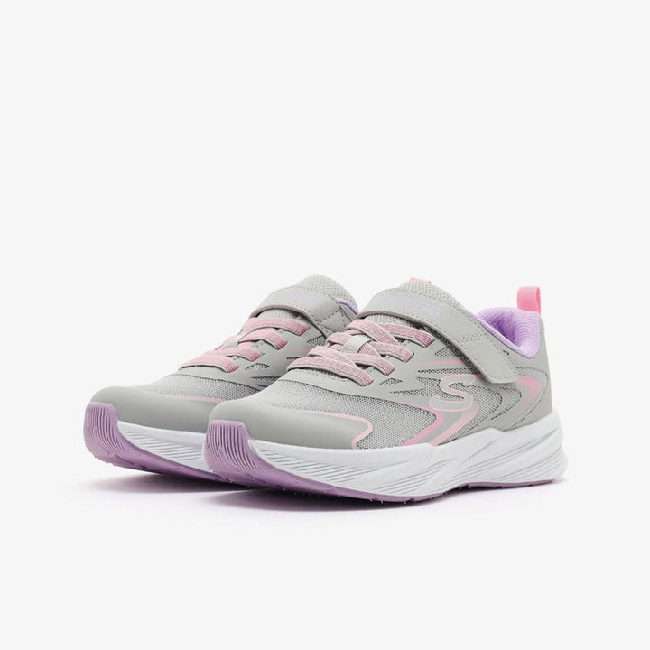 SKECHERS NIÑA ZAPATILLA MICROSPEC TREAD LIGHT GRAY MULTI