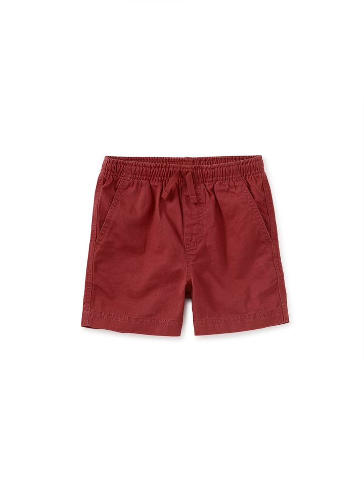TEA COLLECTION NIÑO SHORT TWILL SPORT POMEGRANATE