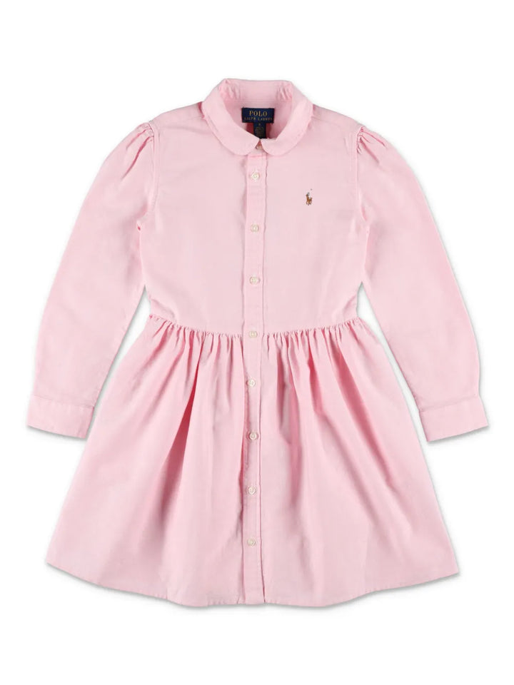 RALPH LAUREN NIÑA VESTIDO BATH PINK