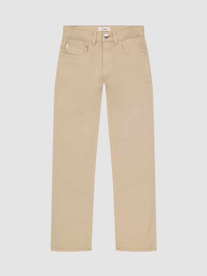 DL1961 NIÑO PANTALON BENJI STRAIGHT ALMOND