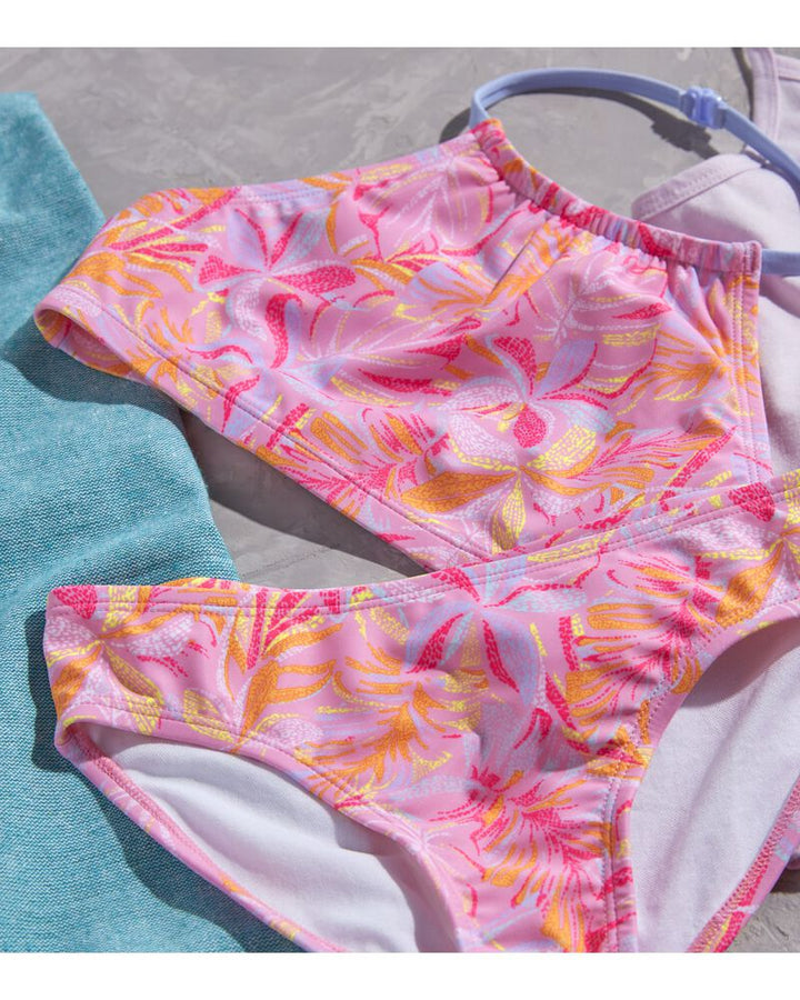 OSHKOSH NIÑA VESTIDO DE BAÑO MULTI FLORAL