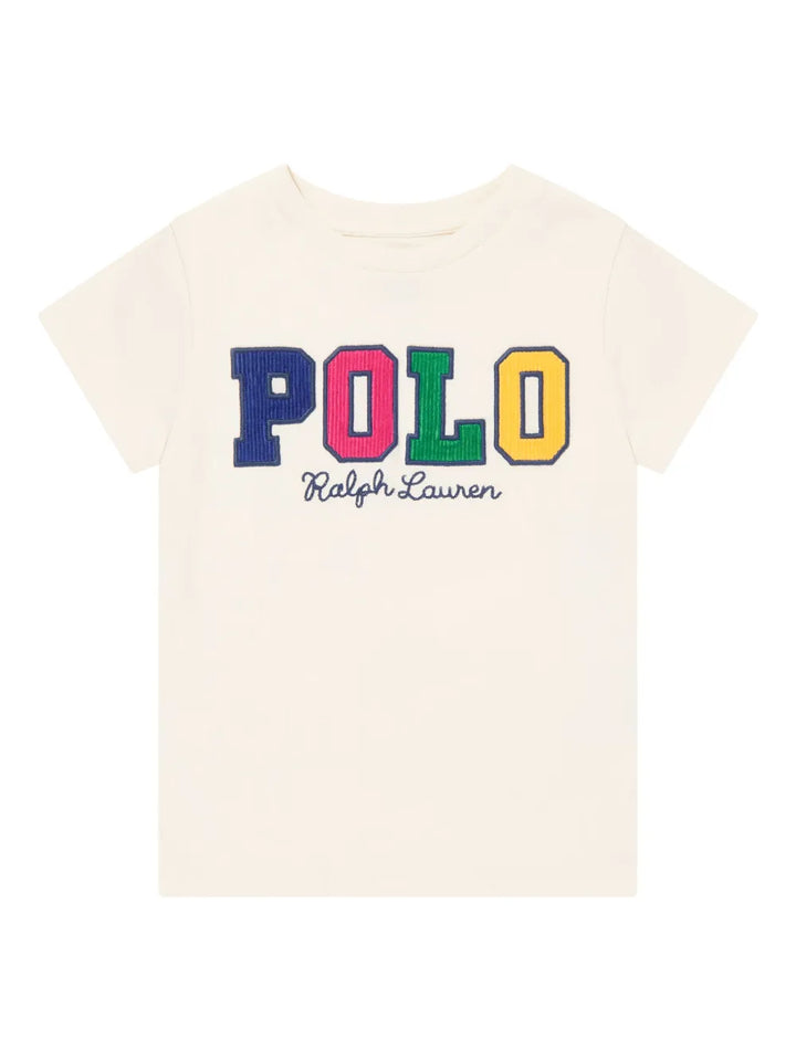 RALPH LAUREN NIÑA TSHIRT DECKWASH WHITE