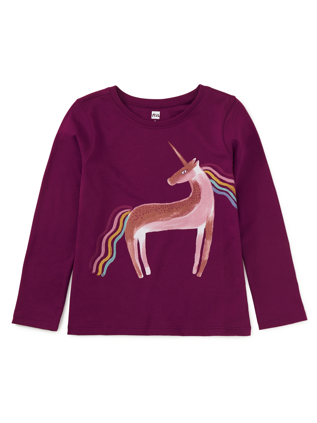 Tea Collection Camiseta Unicornio Arcoíris Cosmic Berry para Niña