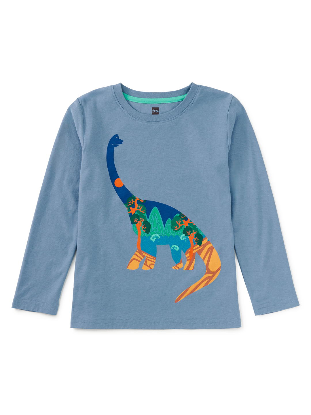 Tea Collection Camiseta Korea In A Dino Graphic Azul para Niño