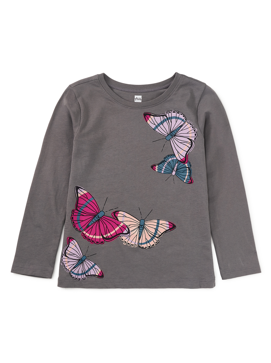 Tea Collection Camiseta Butterflies Graphic Thunder para Niña