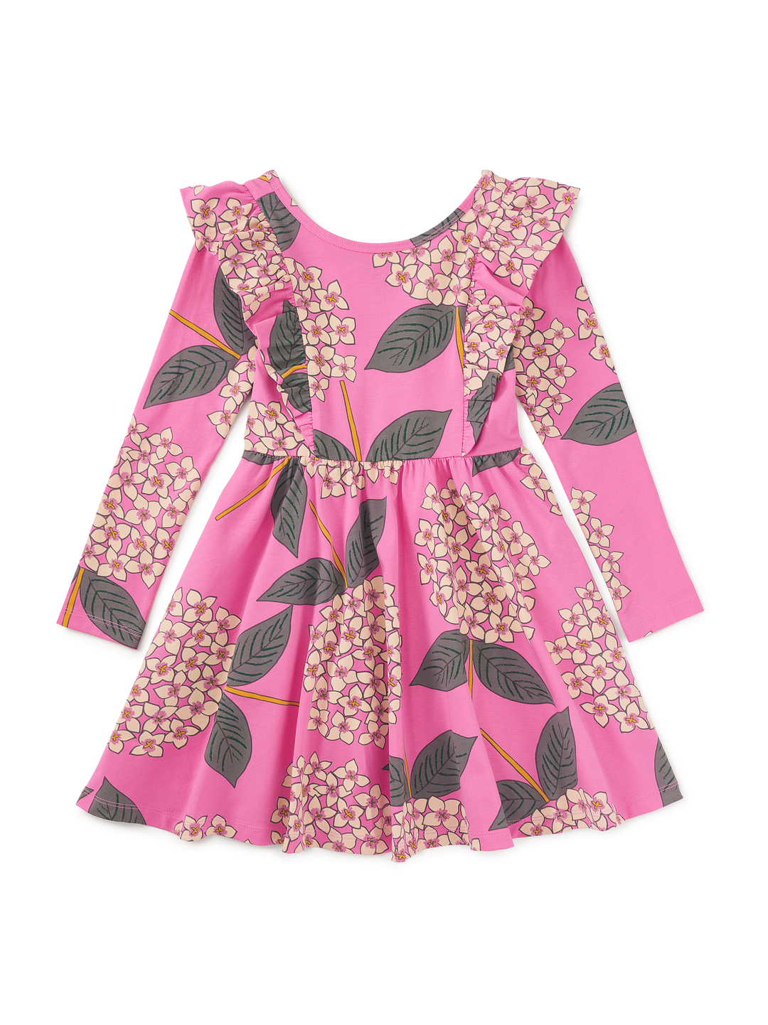 Tea Collection Vestido Ruffle Shoulder Ballet para Niña