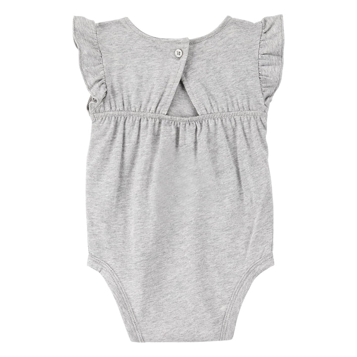 Carters Conjunto De Short Gray Green Floral para Bebé Niña