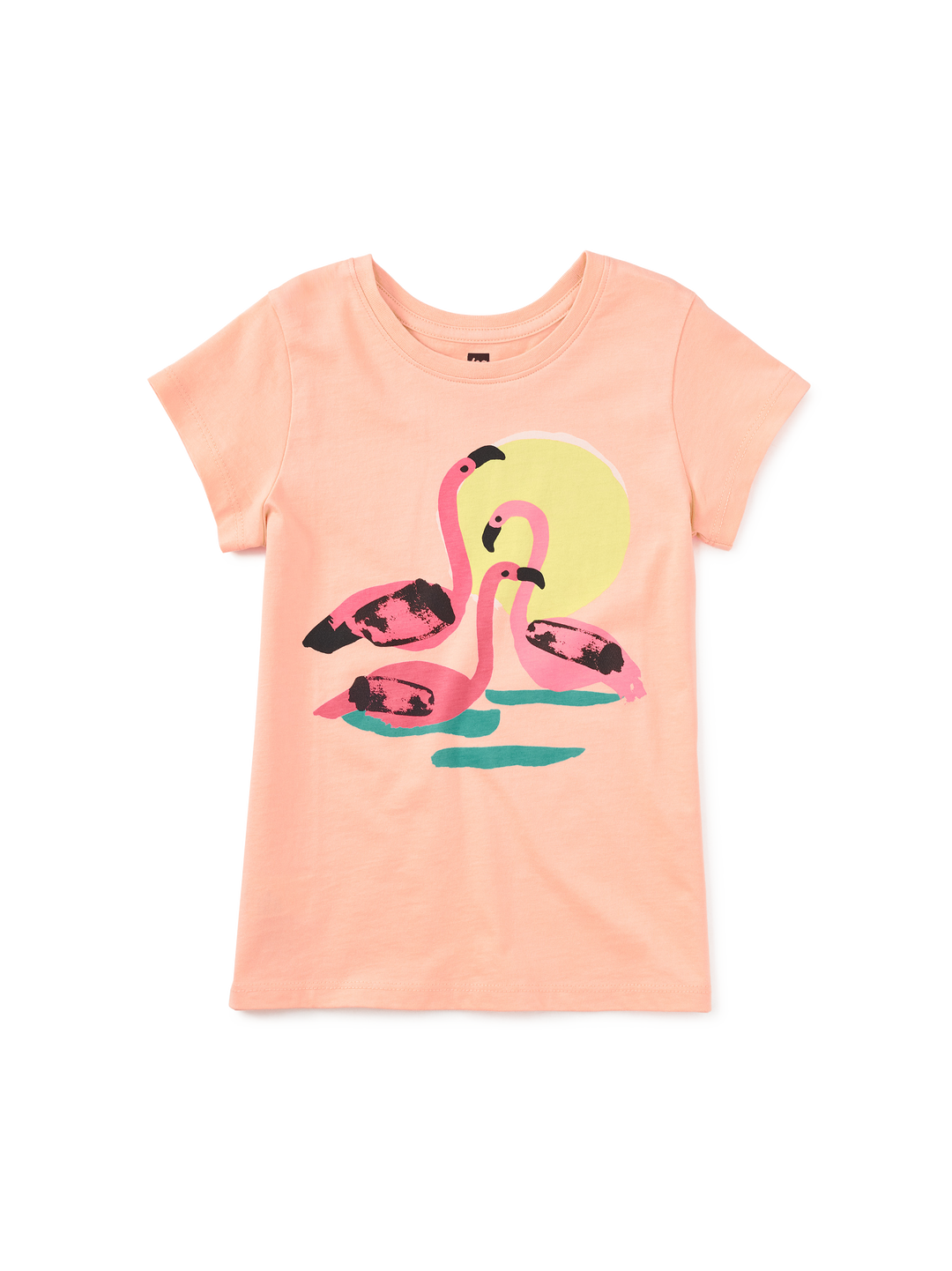 Tea Collection Camiseta Llobregat Flamingos Graphic para Niña