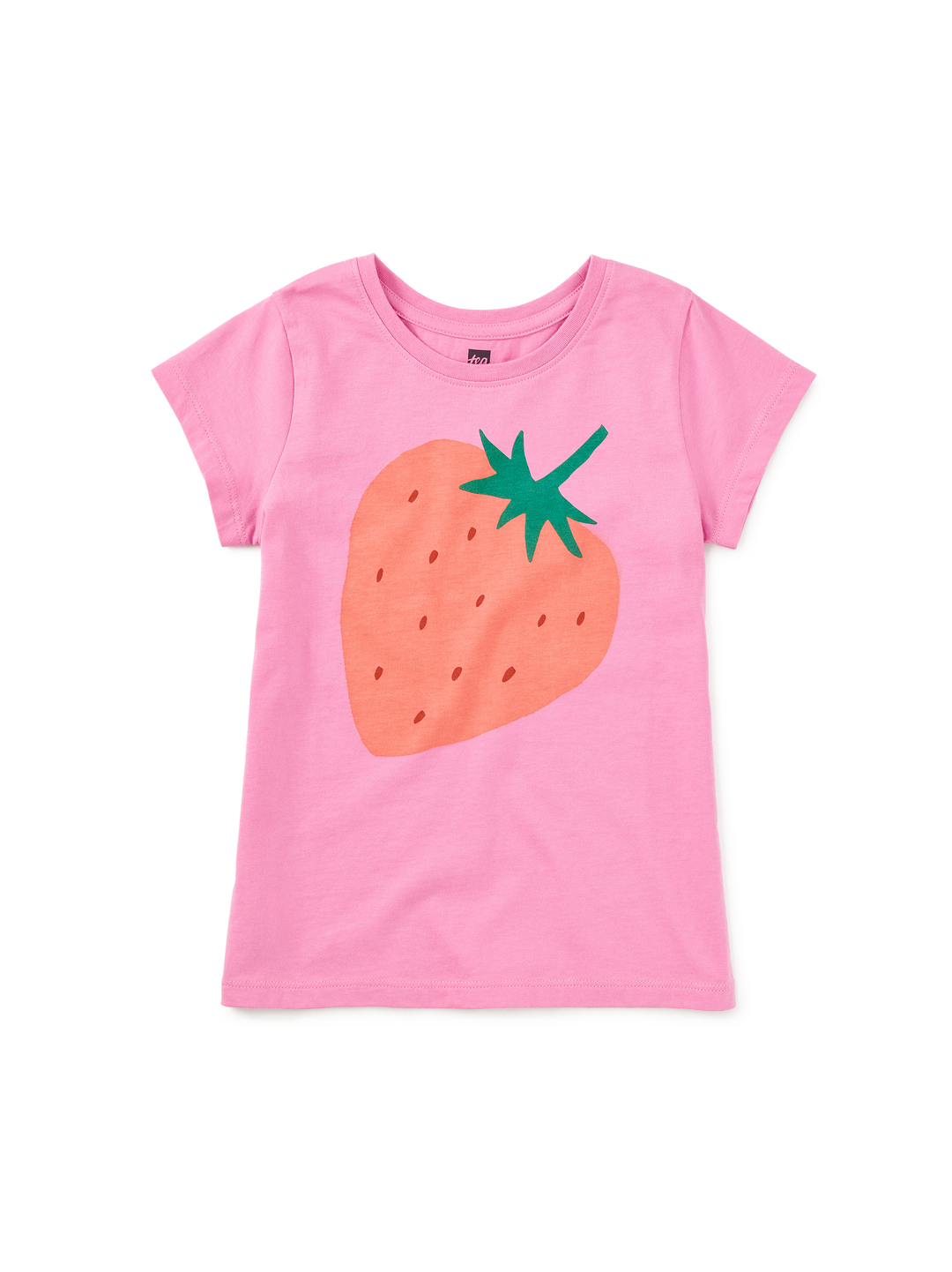 Tea Collection Camiseta Fiesta Fresa Graphic Perennial Pink para Niña