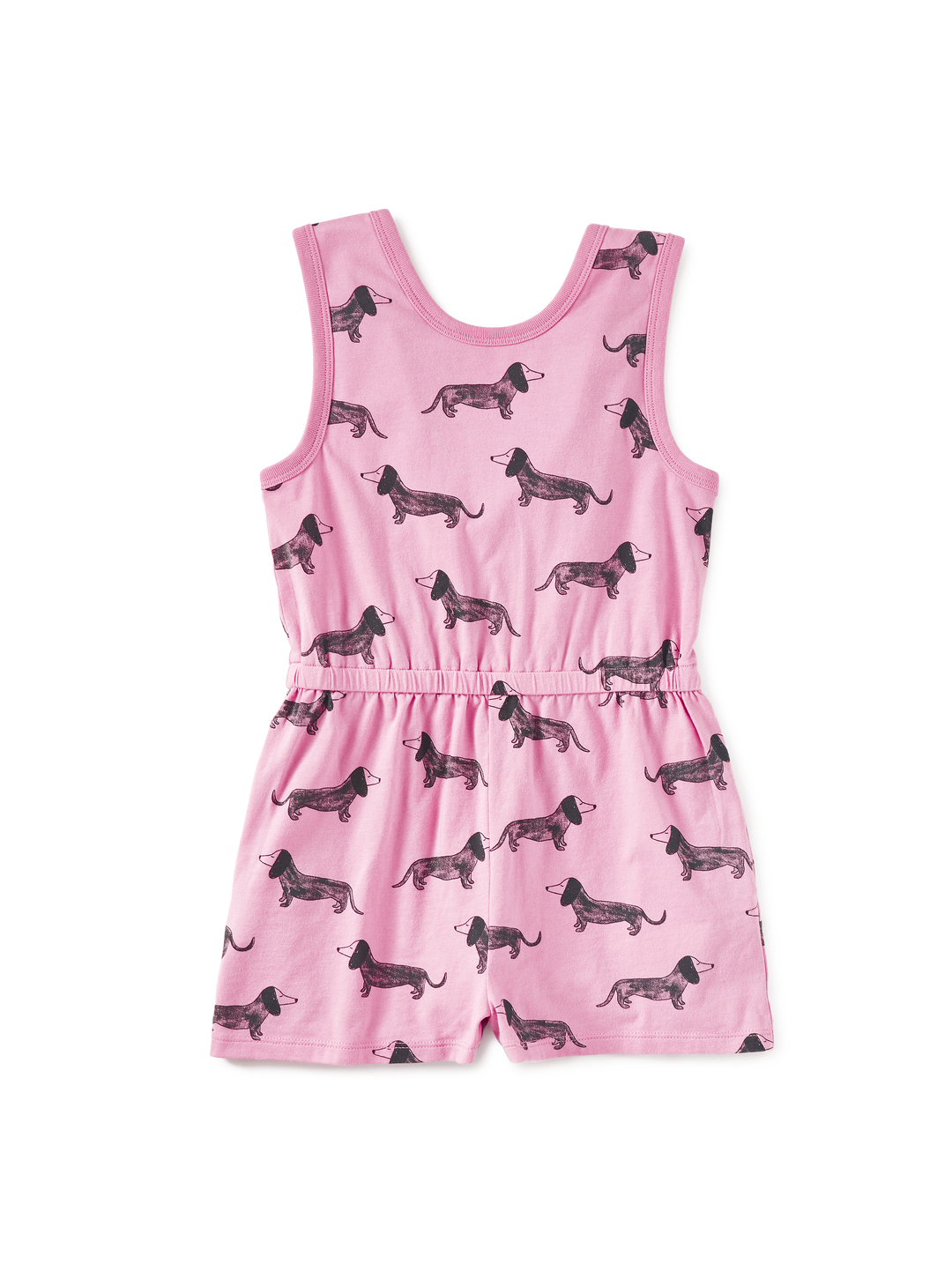 Tea Collection Mameluco Reversible Wrap Dachshunds para Niña