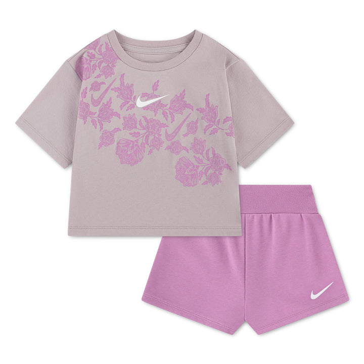 NIKE NIÑA CONJ. DE SHORT NKG LACE IT UP FT LIGHT MAGENTA