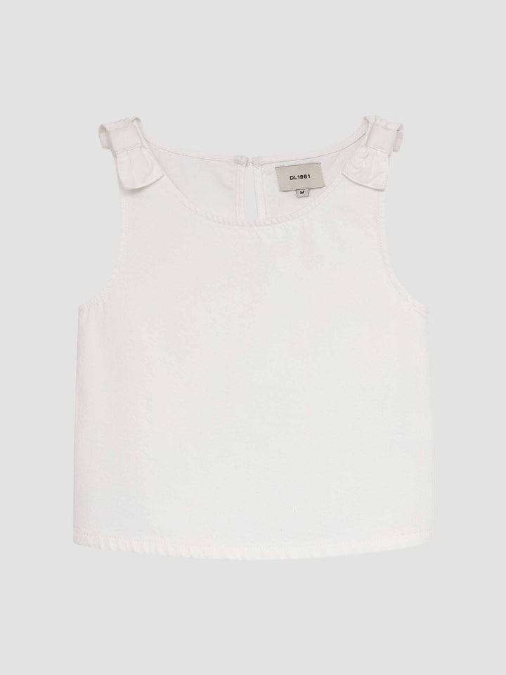 DL1961 NIÑA BLUSA HANA WHITE