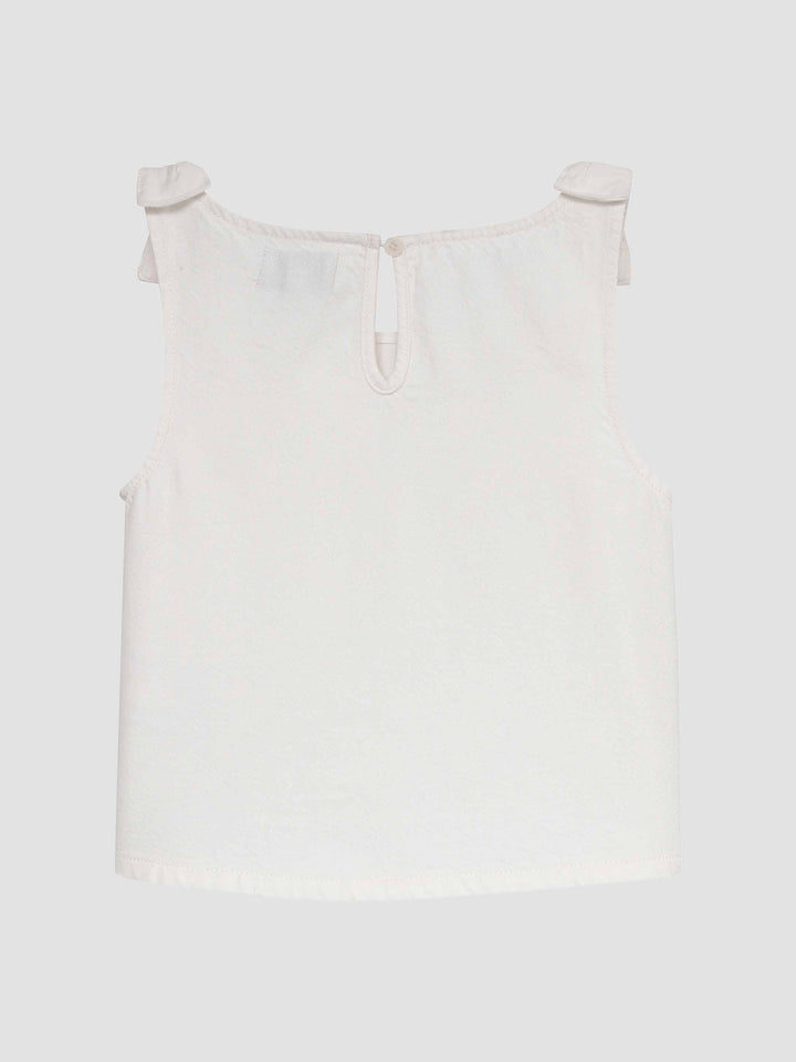 DL1961 NIÑA BLUSA HANA WHITE