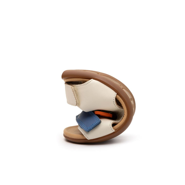 TIP TOEY JOEY NIÑO SANDALIA EXPLORER TAPIOCA/ BLUE TANG/ SALSA