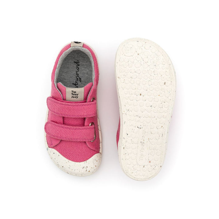 TIP TOEY JOEY NIÑA ZAPATILLA RAMP GREEN ROSA PINK ECO CANVAS