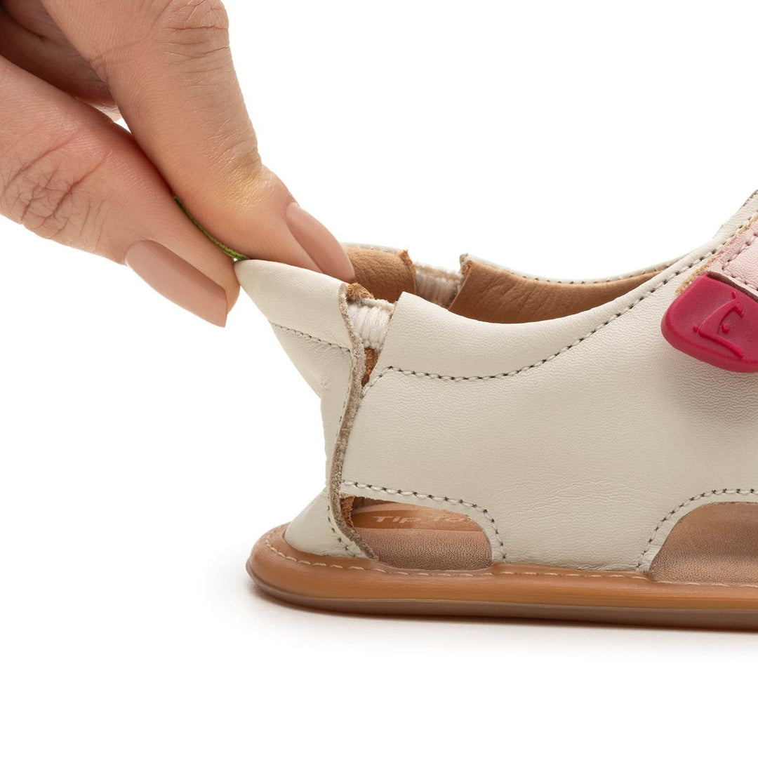 TIP TOEY JOEY NIÑA SANDALIA EXPLORE TAPIOCA/ LAVANDER/ BLOSSOM PINK