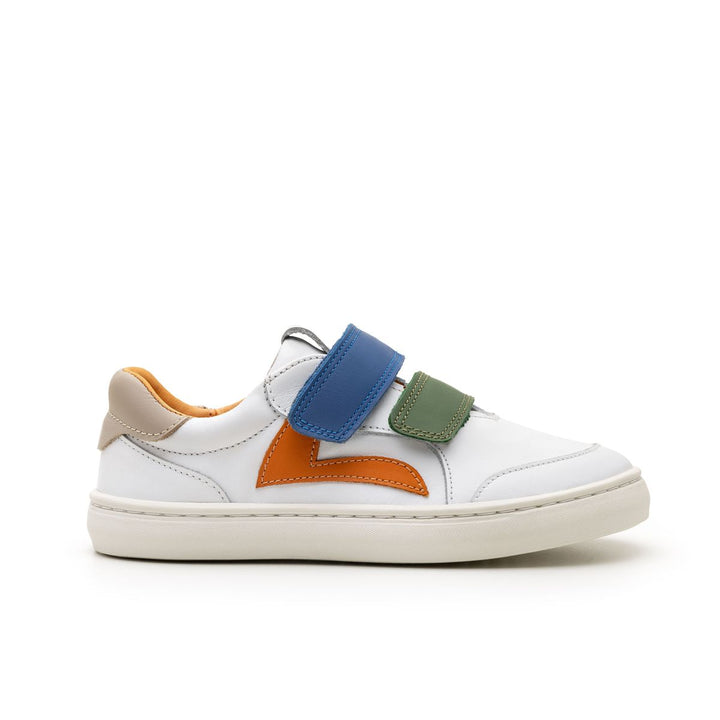 TIP TOEY JOEY NIÑO ZAPATILLA LANDY WHITE/ SALSA/ BLUE TANG