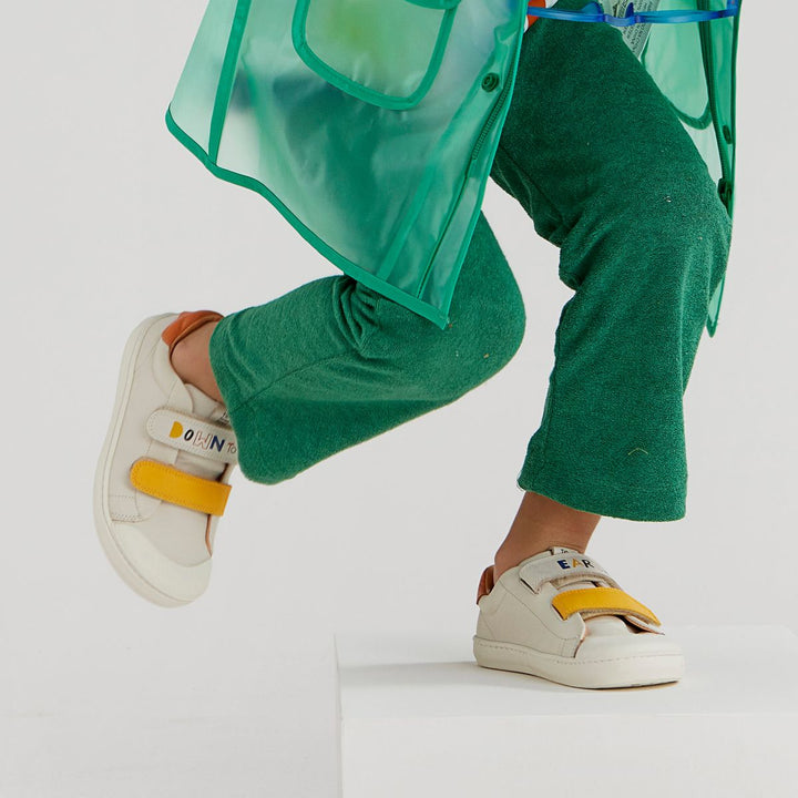 TIP TOEY JOEY NIÑO ZAPATILLA RAMP DOWN TO EARTH TAPIOCA/ CAJA/ TANGERINE