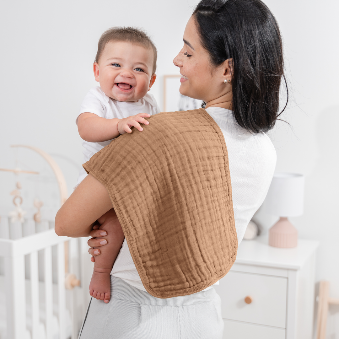 COMFY CUBS BEBE NIÑA  SACAGASES MUSLIN MULTI 6PK