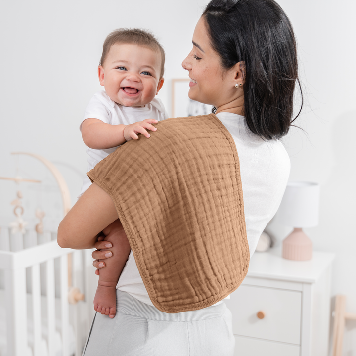 COMFY CUBS BEBE NIÑA  SACAGASES MUSLIN MULTI 6PK