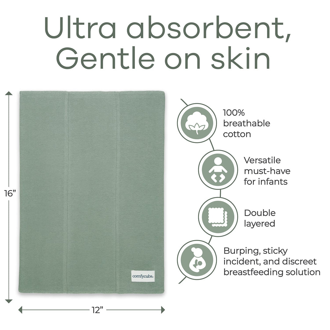 COMFY CUBS BEBE NIÑO SACAGASES COTTON MULTI 6PK