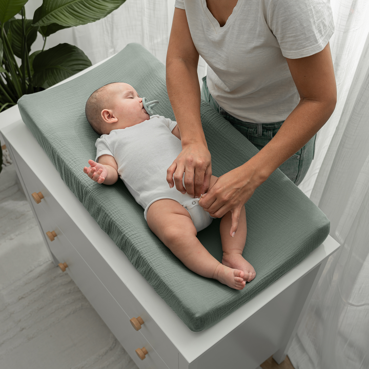 COMFY CUBS FORRO PARA PAD CAMBIADOR MUSLIN FERN
