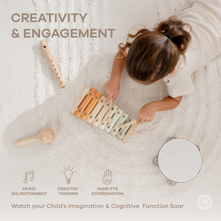 COMFY CUBS SET DE INSTRUMENTOS MUSICALES