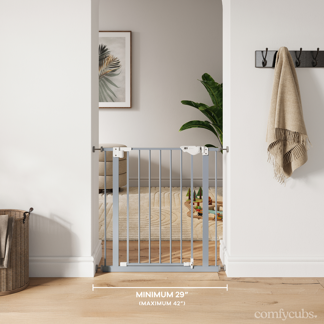 COMFY CUBS PUERTA DE SEGURIDAD PARA BEBE PACIFIC BLUE