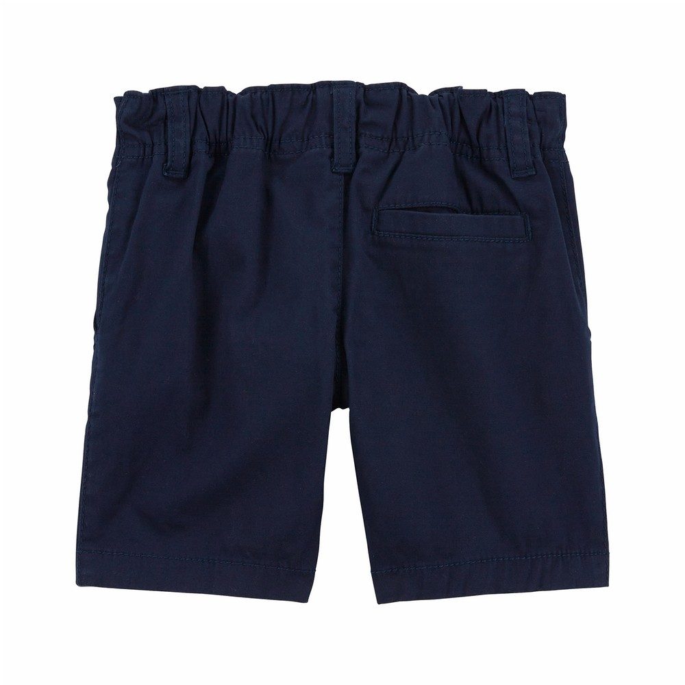 OSHKOSH NIÑO SHORT FLAT FRONT NAVY