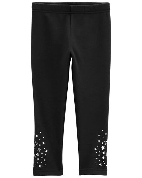 CARTERS NIÑA LEGGIN GLITTER BLACK